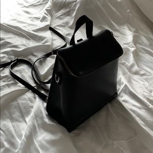 Leather Backpack Purse